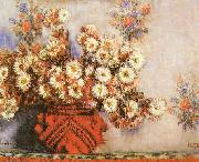 Claude Monet Chrysanthemums ss oil painting artist